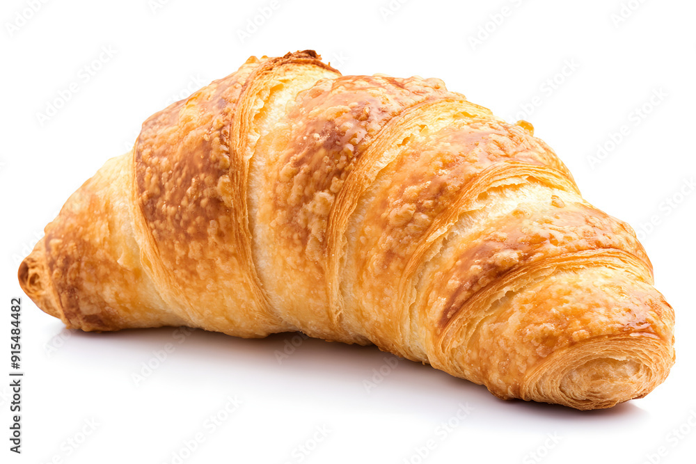 Croissant Isolated on White Background Croissant Isolated on White Background