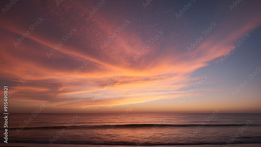 Obraz premium sunset over the sea