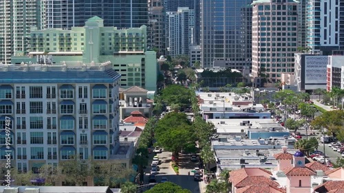 Wallpaper Mural Fort Lauderdale Las Olas aerial views Torontodigital.ca