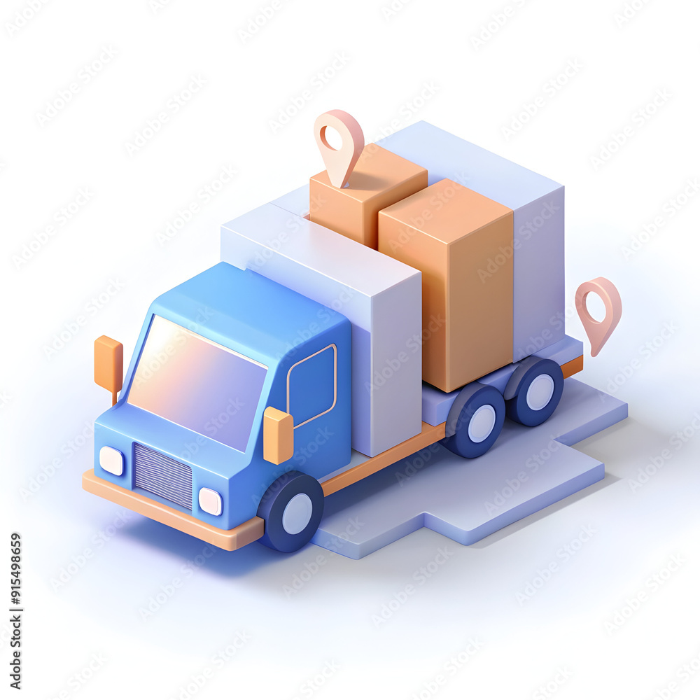 Modern 3D flat logistic icon with copy space for business presentations. Ideal for boosting visual representation in slideshows. Doodle line cartoon design. Modern 3D flat logistic icon with copy space for business presentations. Ideal for boosting visual representation in slideshows. Doodle line cartoon design.