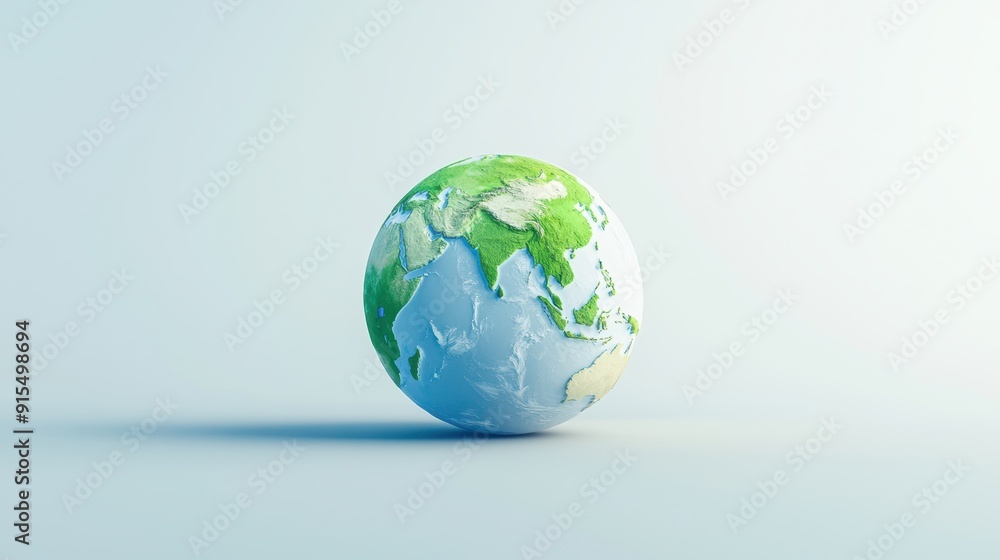 globe showcasing continents in vibrant green and blue colors, symbolizing Earth and its natural beauty. globe showcasing continents in vibrant green and blue colors, symbolizing Earth and its natural beauty.