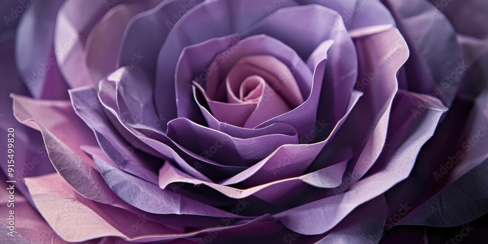 Giant Handmade Purple Paper Rose Home Decor Giant Handmade Purple Paper Rose Home Decor