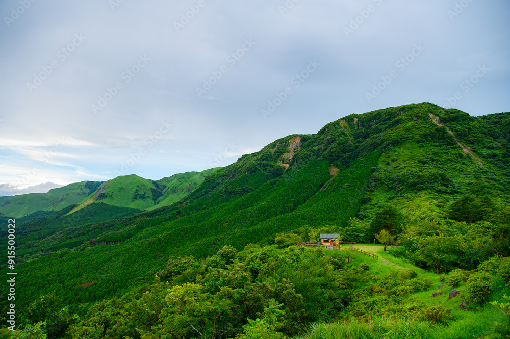 Obraz premium 田子山展望所からの景色