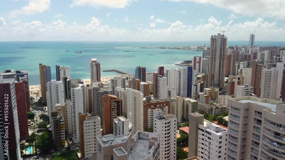 Brazil Ceará cidade Fortaleza - praia de Iracema 