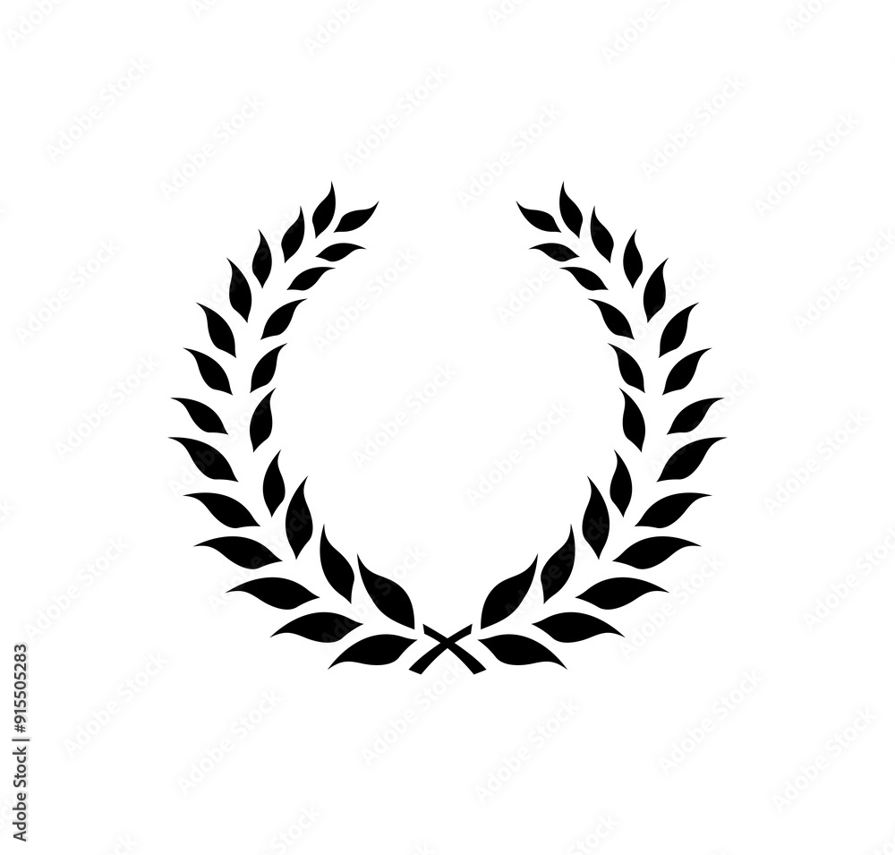 laurel wreath award. Wheat wreaths and grain spikes illustration on transparent png background. laurel wreath award. Wheat wreaths and grain spikes illustration on transparent png background.