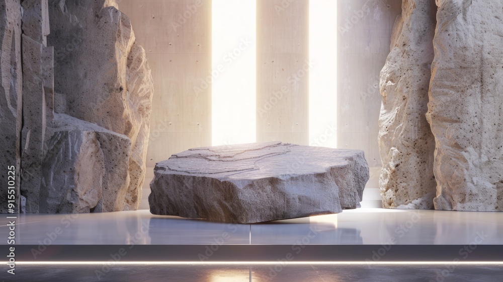 Minimalist Stone Architecture - Abstract Design Minimalist Stone Architecture - Abstract Design