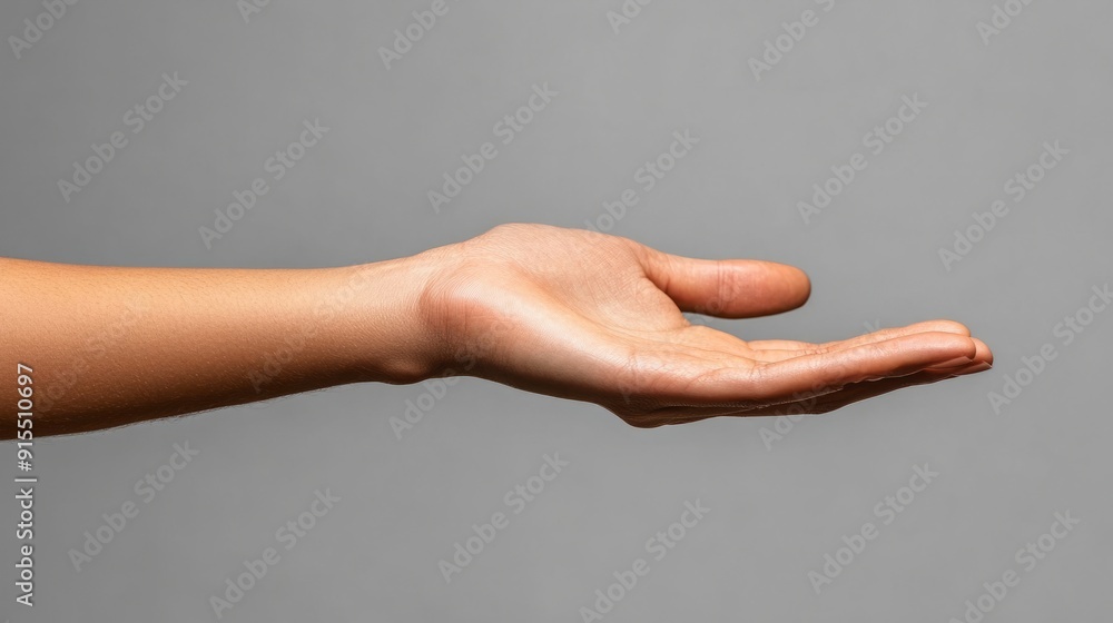 Hands that perform various gestures The background is dark and space with text. Hands that perform various gestures The background is dark and space with text.