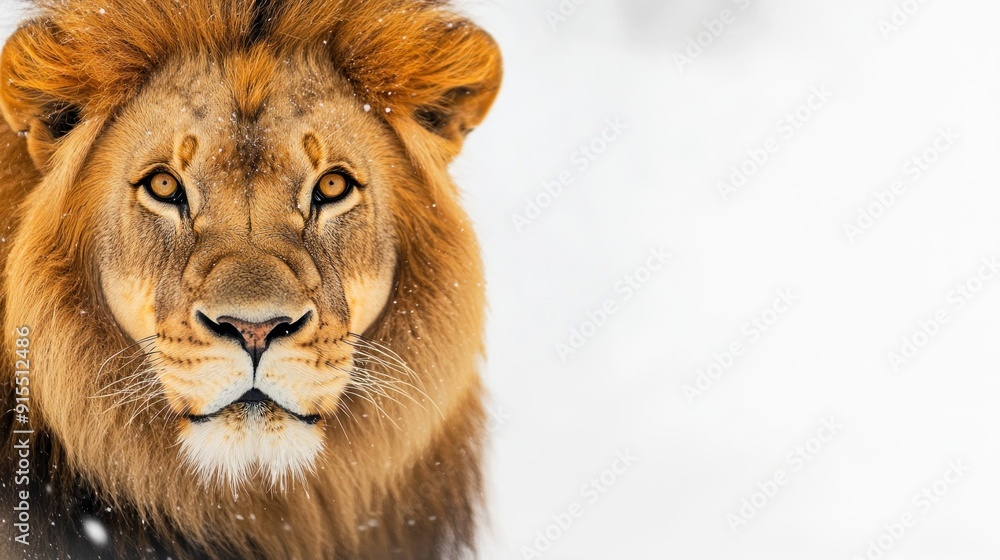 the sharp gaze of a lion who is stalking his enemy the sharp gaze of a lion who is stalking his enemy