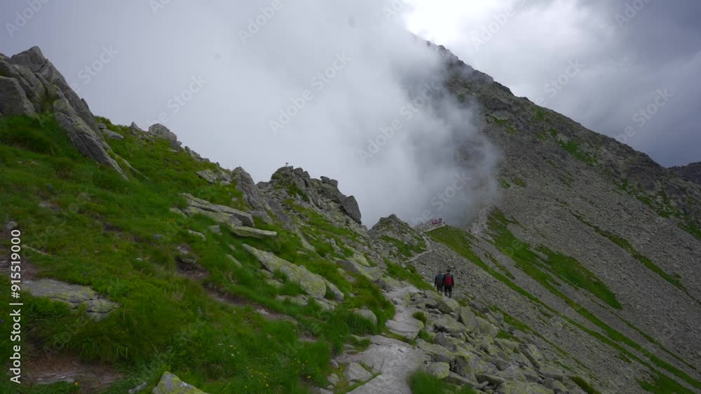 Path to the summit, Poland, Zakopane. Kasperowy Wierch Path to the summit, Poland, Zakopane. Kasperowy Wierch