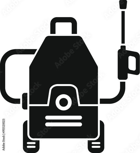 Powerful cleaning tool is depicted, emphasizing its role in achieving impeccable cleanliness
