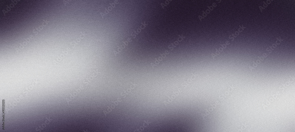 Obraz premium Silver and purple tones blend in a grainy textured background