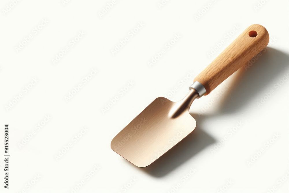 Garden spatula on a clean background. Space for text. Garden spatula on a clean background. Space for text.