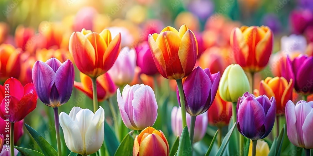 Elegant pattern featuring colorful tulips in bloom, spring, flowers, tulip, garden, nature, floral, vibrant, colorful Elegant pattern featuring colorful tulips in bloom, spring, flowers, tulip, garden, nature, floral, vibrant, colorful