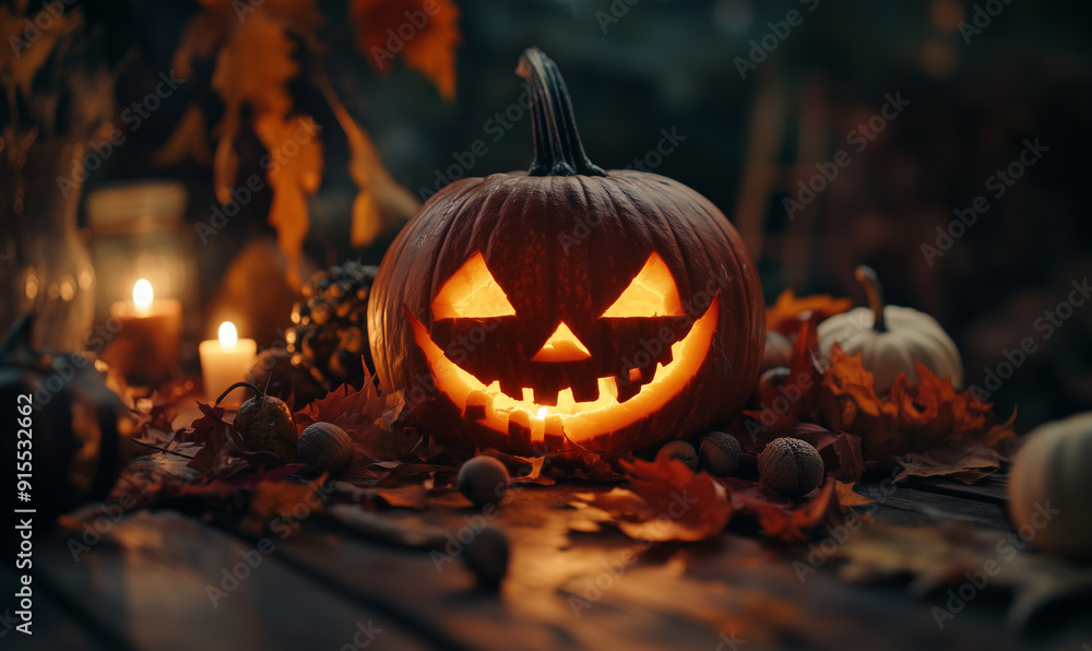 Obraz premium halloween scene