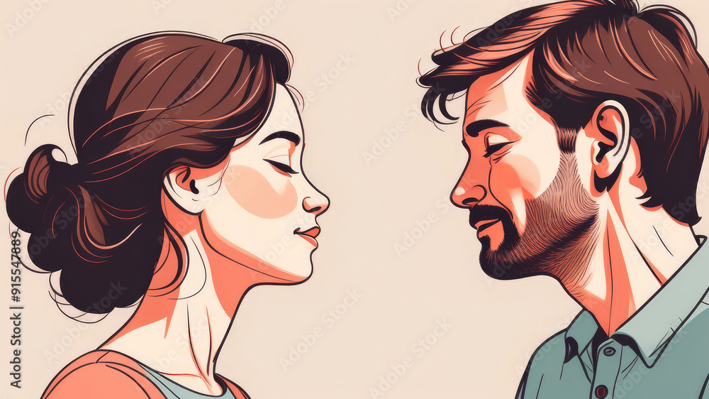 Hug and smile in couple together for bonding, marriage. Hug and smile in couple together for bonding, marriage.