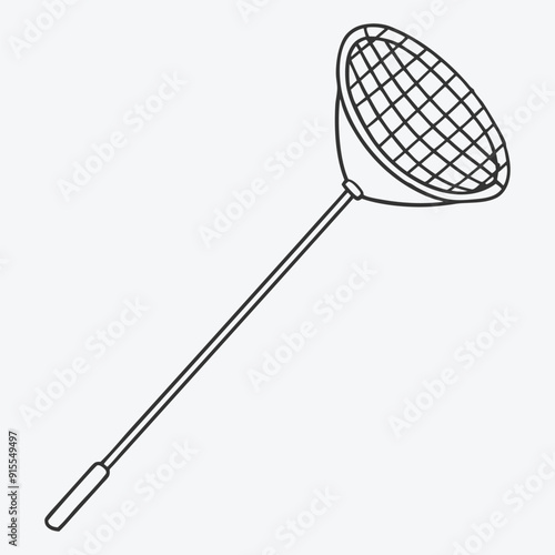 SKIMMER-SLOTTED LINE ART , ELEGANTLY SIMPLE AND FUNCTIONAL DESIGN