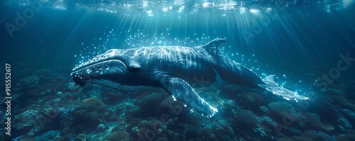 Greenpowered acoustic monitors tracking communication patterns in whales, fauna green technology patterns, marine bioacoustics