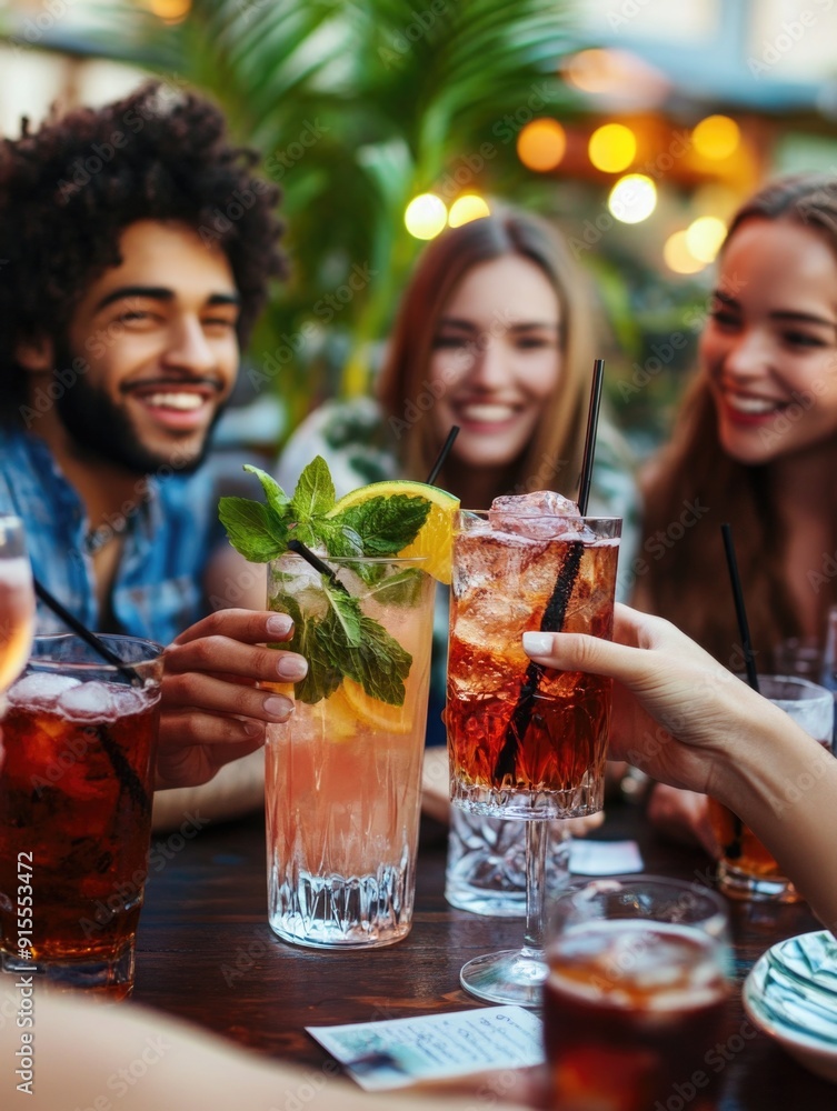 People socializing over drinks and conversation People socializing over drinks and conversation