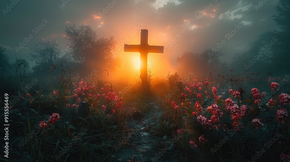 Crucifixion remembrance: holy cross day, central emblem of christianity, reflecting on its spiritual meaning, and engaging in rituals, sacrifice and redemption of Jesus Christ. Crucifixion remembrance: holy cross day, central emblem of christianity, reflecting on its spiritual meaning, and engaging in rituals, sacrifice and redemption of Jesus Christ.