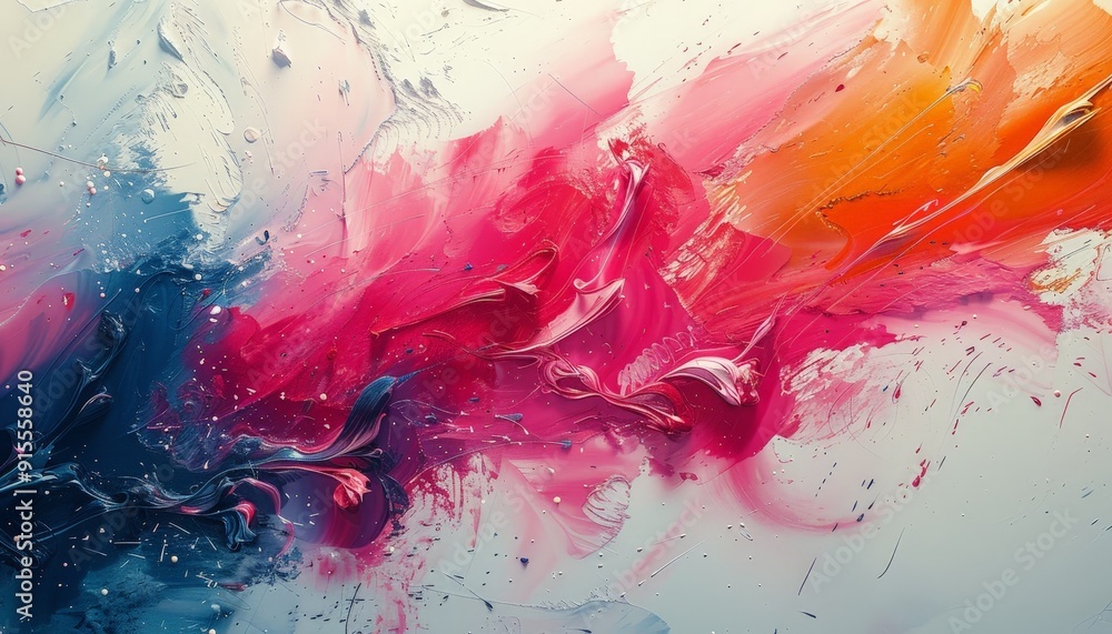 Dynamic abstract art with a blend of colors and textures Dynamic abstract art with a blend of colors and textures