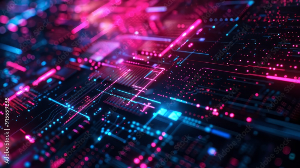 technological background with original code lines, dark and vibrant neon elements, detailed and intricate patterns, dynamic and futuristic, high contrast and vivid technological background with original code lines, dark and vibrant neon elements, detailed and intricate patterns, dynamic and futuristic, high contrast and vivid