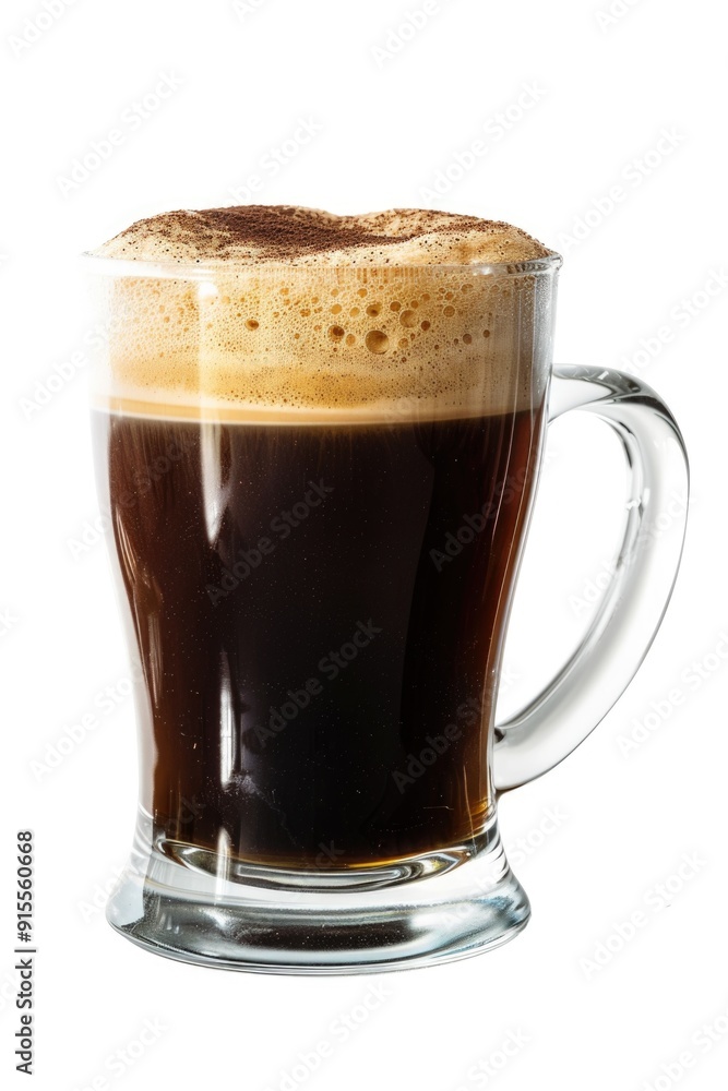 Glass Cup of Coffee Glass Cup of Coffee