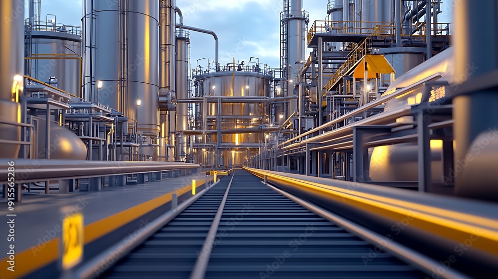 3D Visualization of Ethylene Glycol Storage and Handling in Chemical Plant with Safety Measures 3D Visualization of Ethylene Glycol Storage and Handling in Chemical Plant with Safety Measures