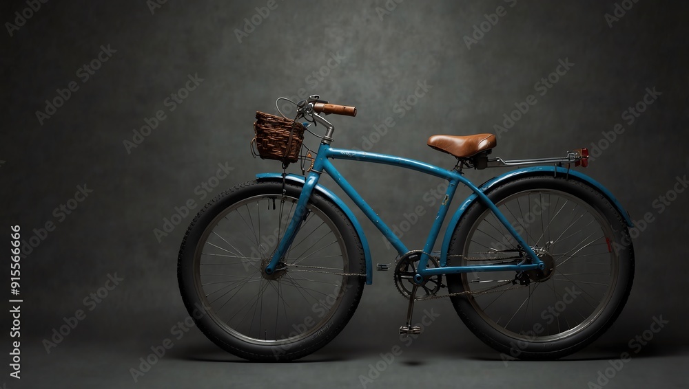 Fototapeta premium bike on a street