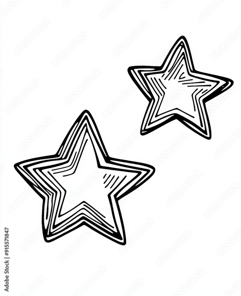 Obraz premium Cute crayon icon with transparent background in black