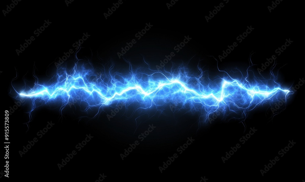 Fototapeta premium Luminous circle light effect, lightning round frame, plasma magical portal, ball light effect, and circle light effect.