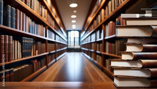 Wallpaper Mural row of books Torontodigital.ca