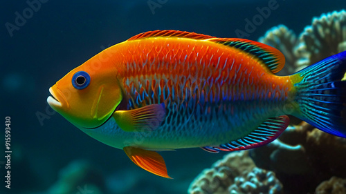 A parrotfish