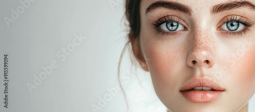 Attractive Woman with Fresh...