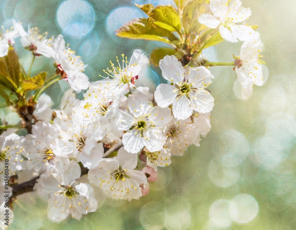 super realistic photo of a close up of a blooming cherry tree super realistic photo of a close up of a blooming cherry tree