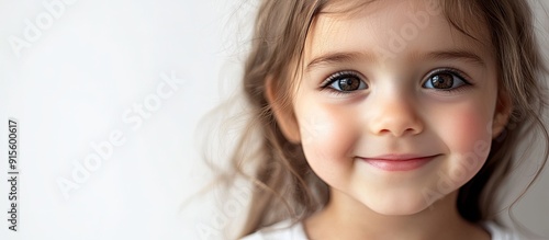 Close up of a happy beautif...