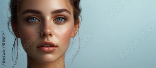 Attractive Woman with Fresh...