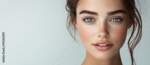 Attractive Woman with Fresh...
