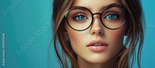 Attractive girl wearing new...