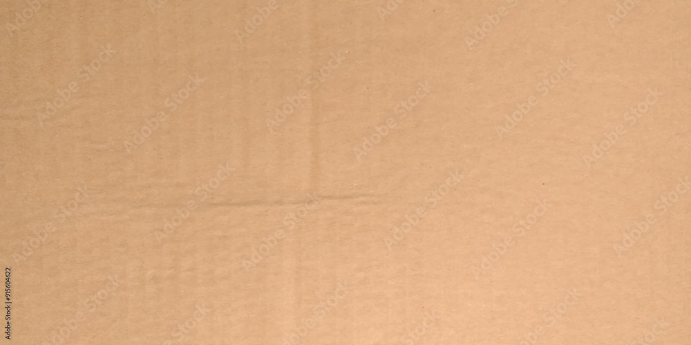 Fototapeta premium Vector seamless texture of kraft paper background. Brown blank paper texture background macro close up view