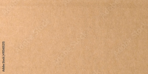 Vector seamless texture of kraft paper background. Brown blank paper texture background macro close up view