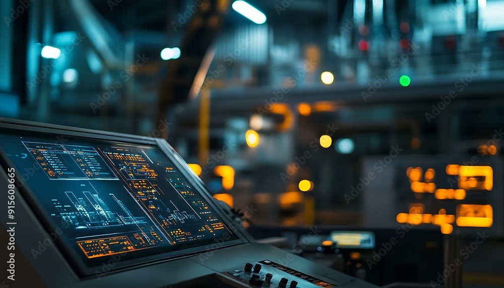 Close-Up Photo of Control Room Inside Power Plant with Monitors and Control Panels Close-Up Photo of Control Room Inside Power Plant with Monitors and Control Panels