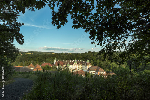 Ostritz East Germany. Saxonia. Cisterciënzer Abbey,  St. Marienthal. Ostritz East Germany. Saxonia. Monastery. photo