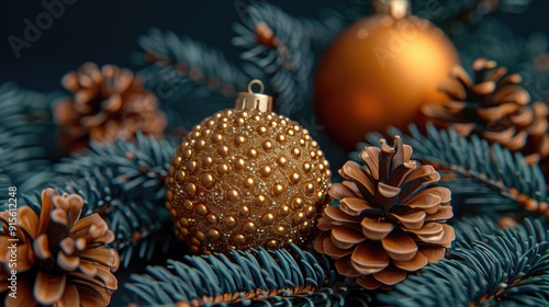 christmas decoration HD 8K wallpaper Stock Photographic Image 