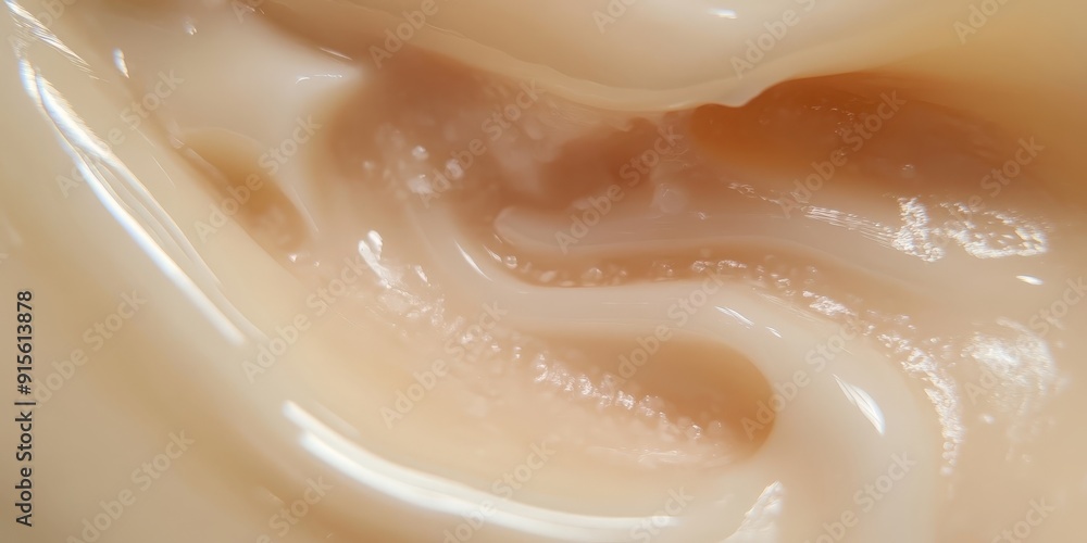 Creamy Texture Close-up Creamy Texture Close-up