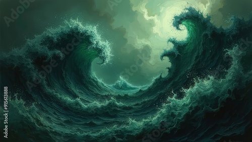 abstract wallpaper generative ai