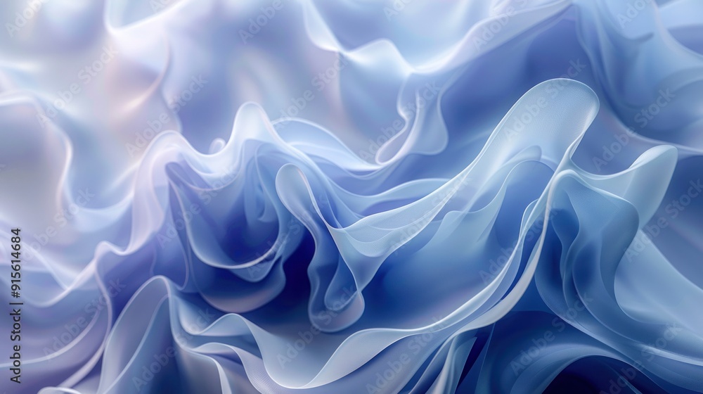 Obraz premium Abstract Blue Fabric Texture