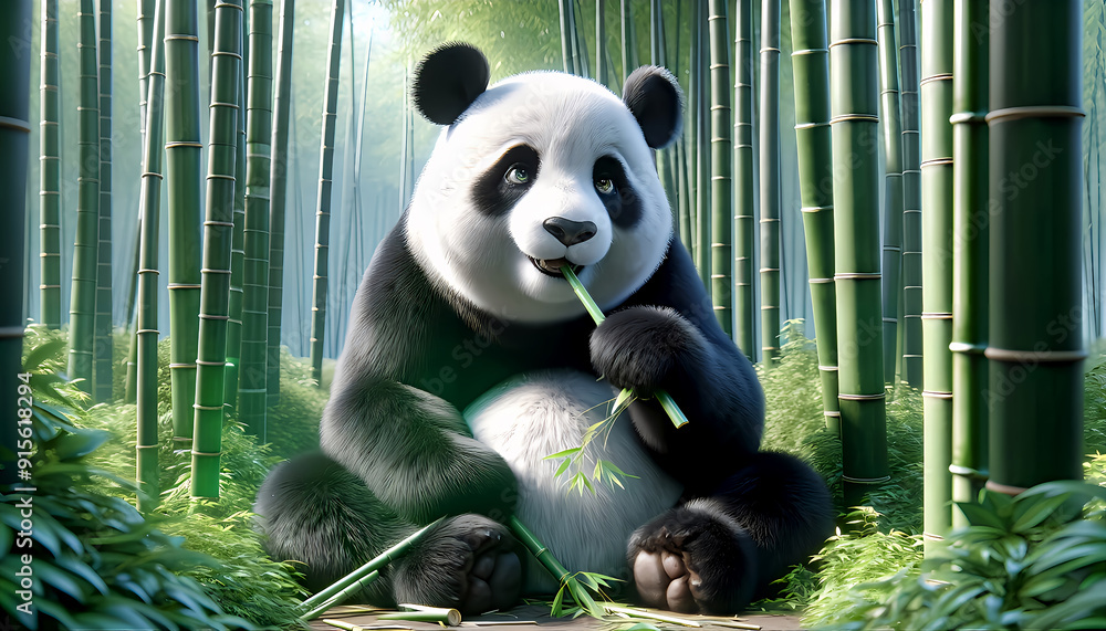 Obraz premium パンダ