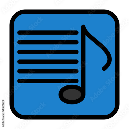 Song Lyrics Icon