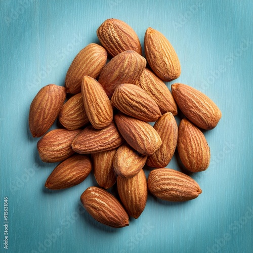 almonds food, AI generated photo