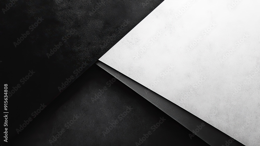 Modern abstract design with sharp black and white lines intersecting on a clean background, providing a dynamic visual effect Modern abstract design with sharp black and white lines intersecting on a clean background, providing a dynamic visual effect